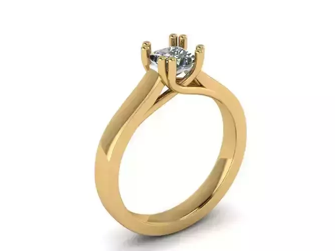  Jewelry Diamond Ring 8 prongs