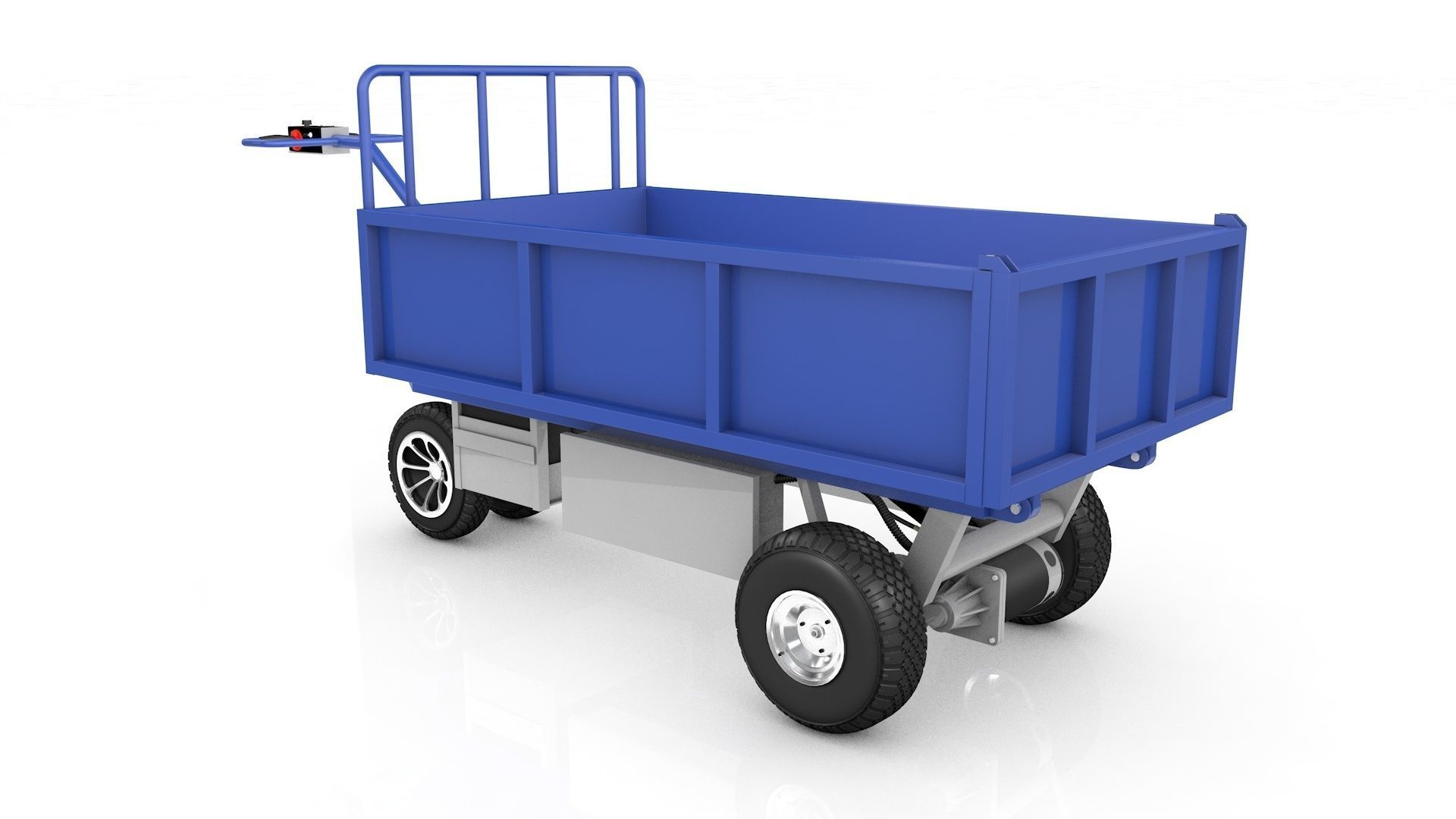 Transport Trolley General 3D model_2