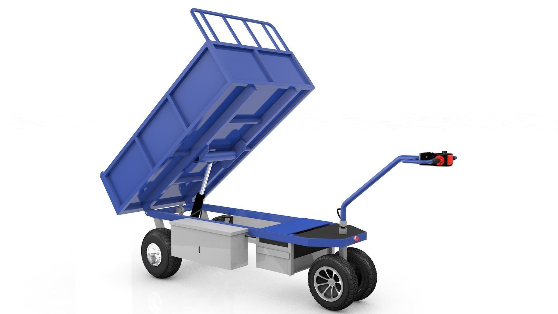 Transport Trolley General 3D model_13