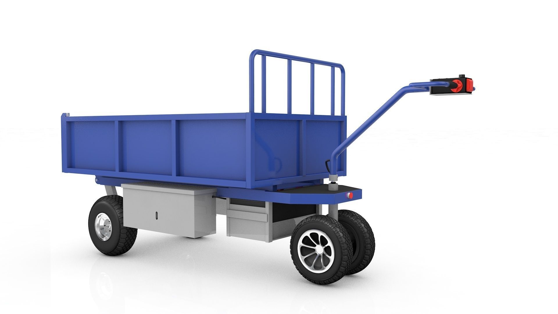 Transport Trolley General 3D model_33