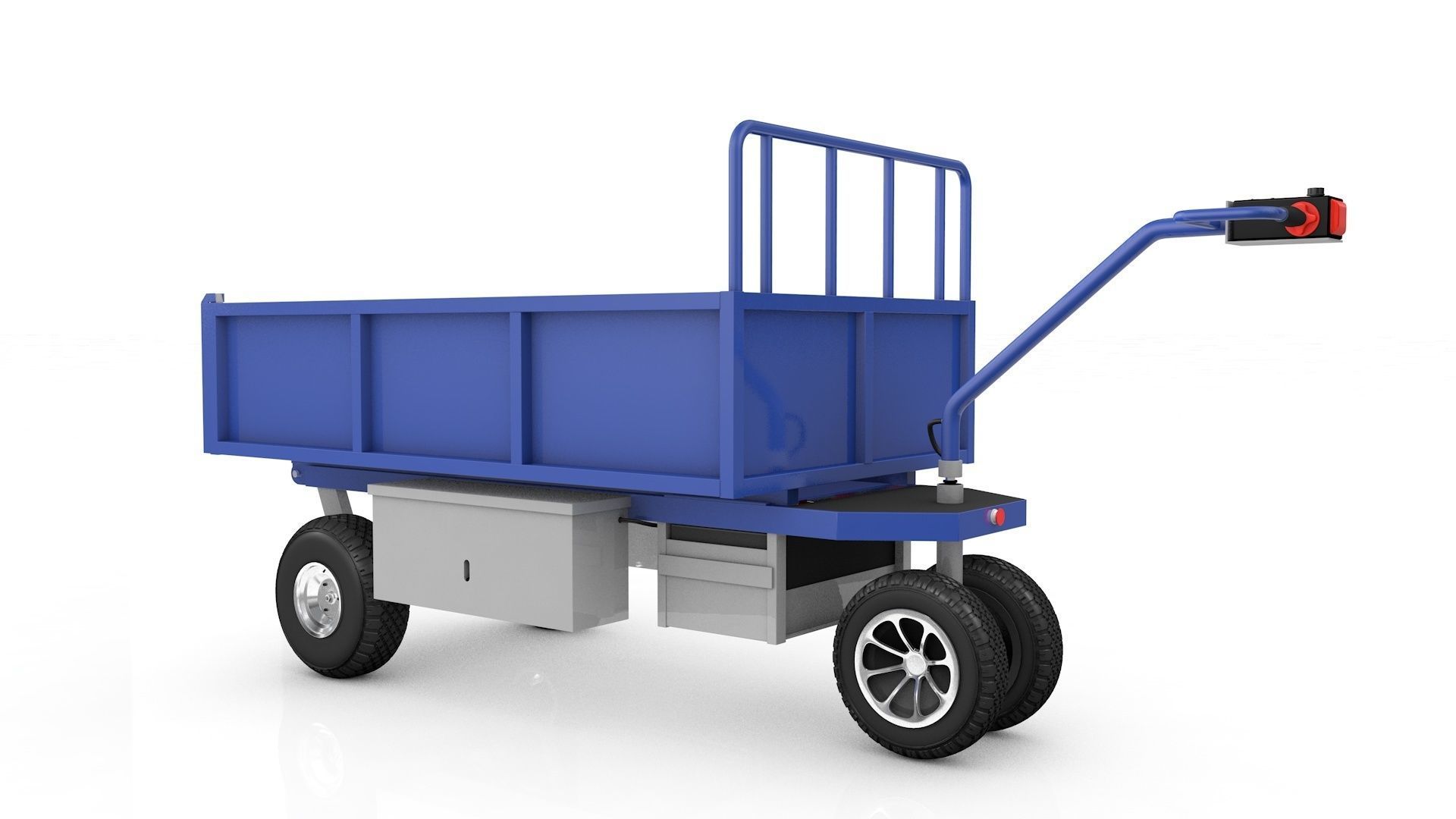 Transport Trolley General 3D model_35