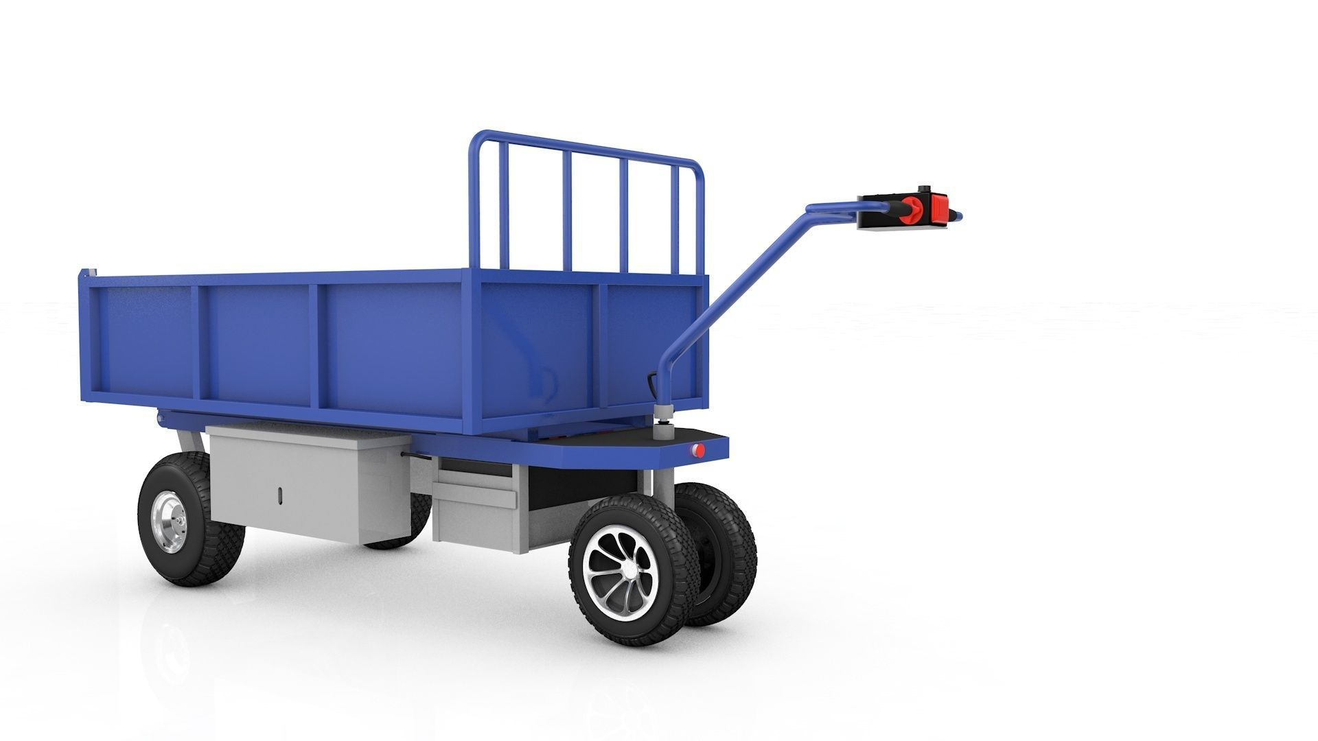 Transport Trolley General 3D model_29