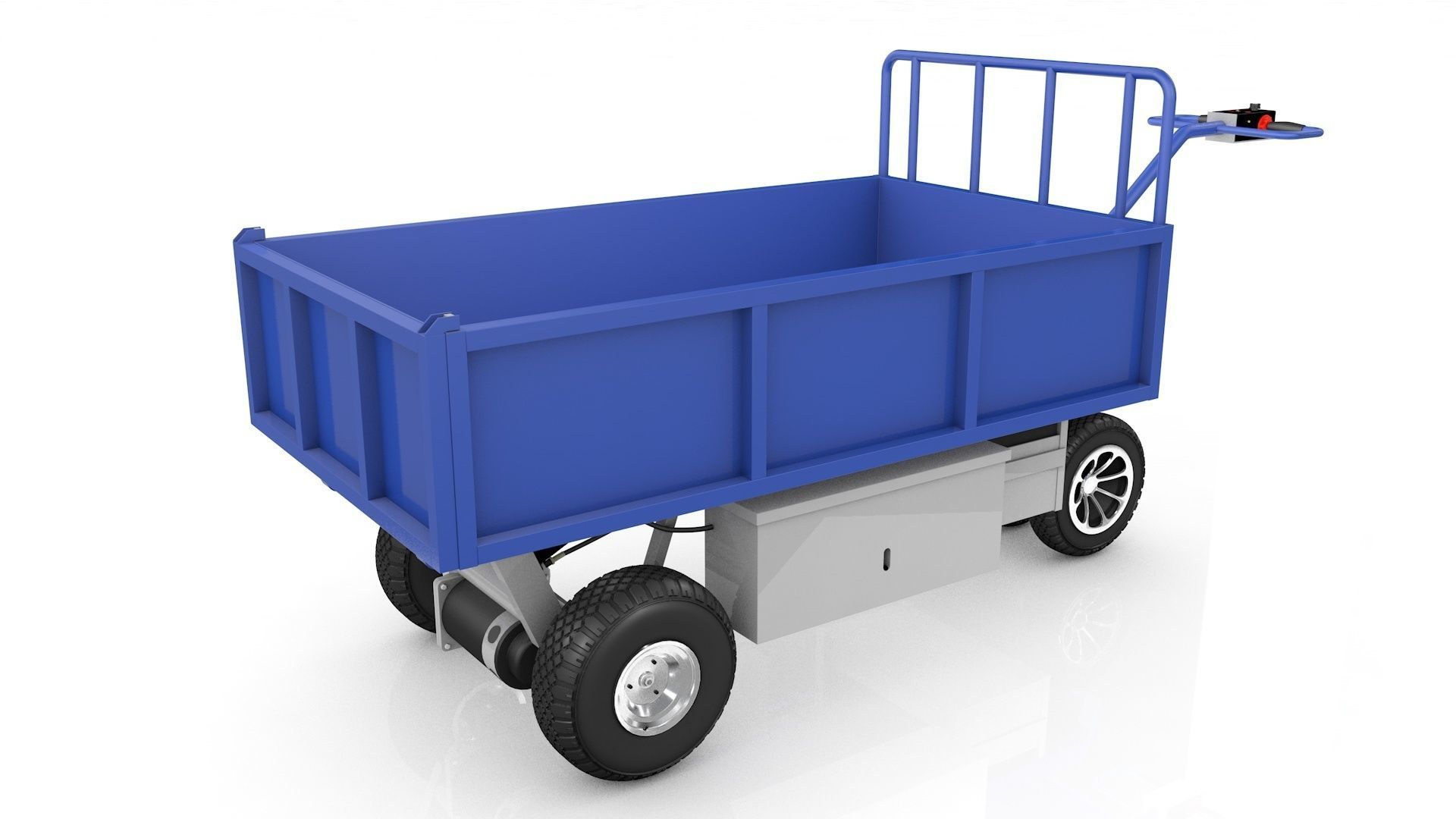 Transport Trolley General 3D model_3