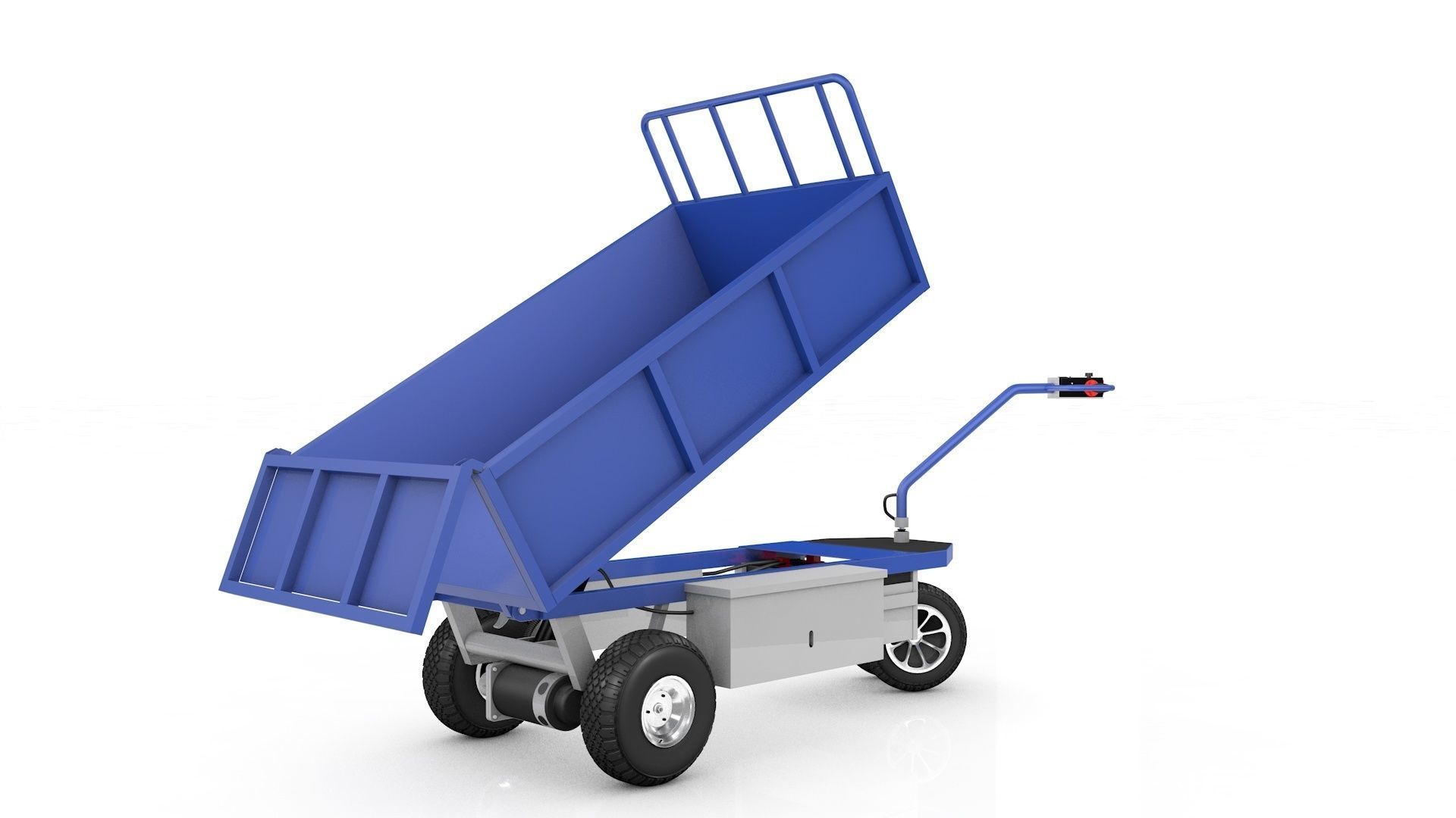 Transport Trolley General 3D model_23