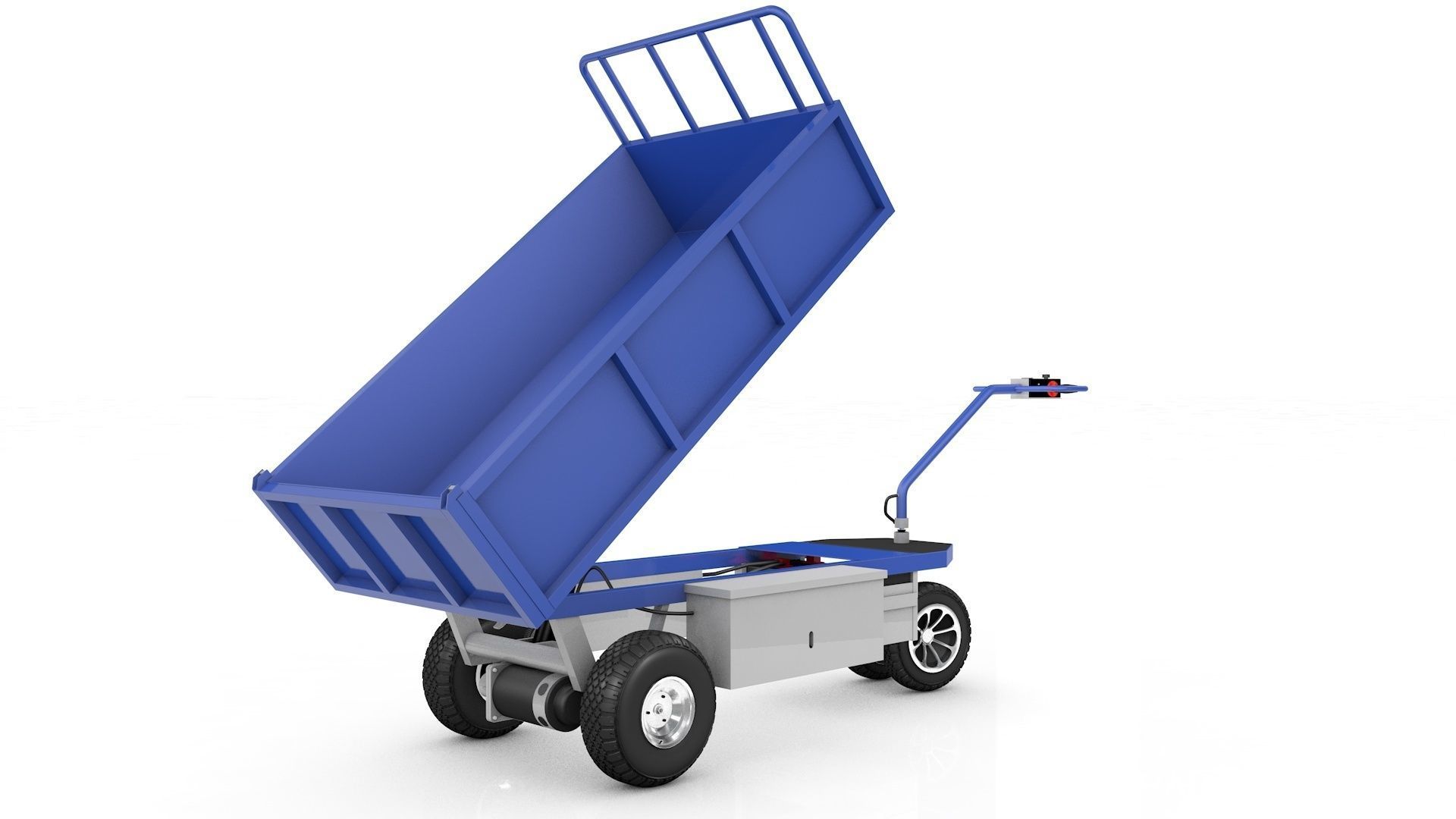 Transport Trolley General 3D model_16