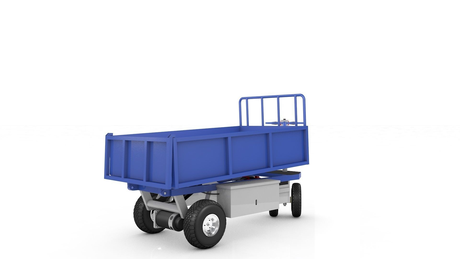 Transport Trolley General 3D model_26