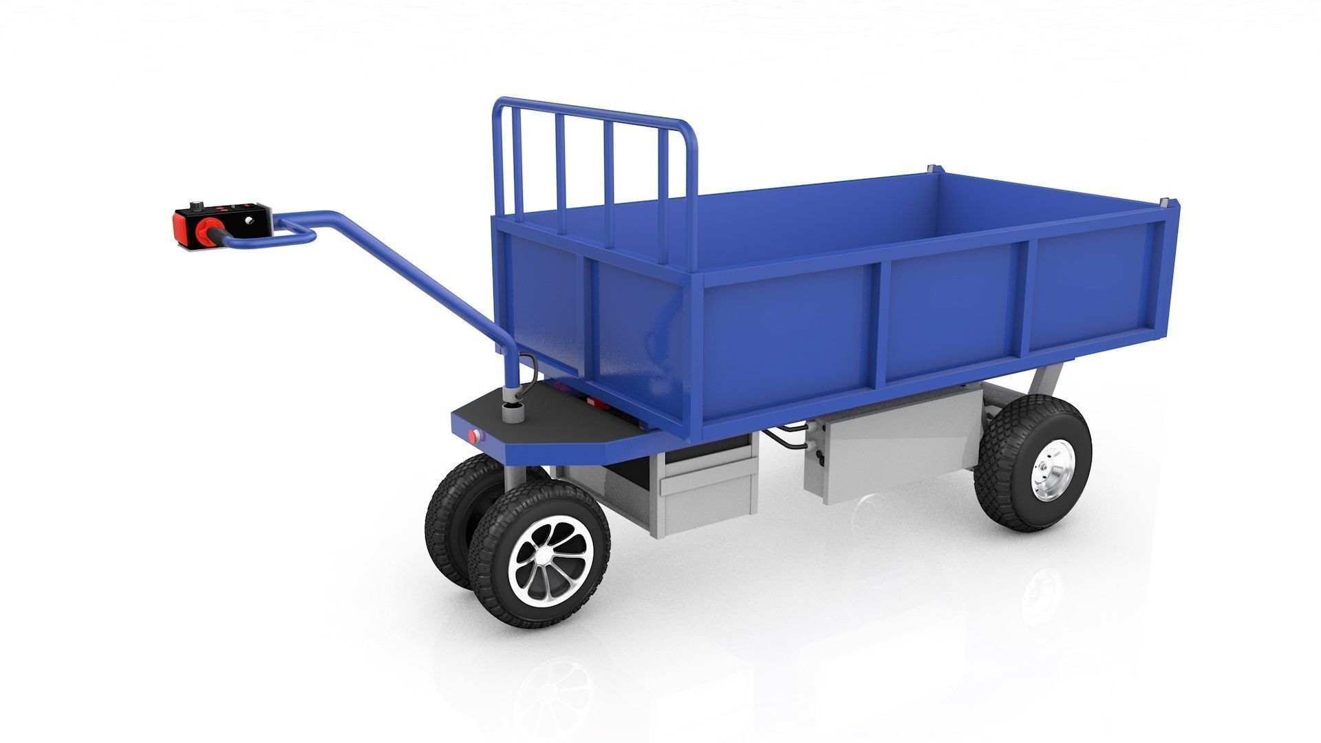 Transport Trolley General 3D model_1