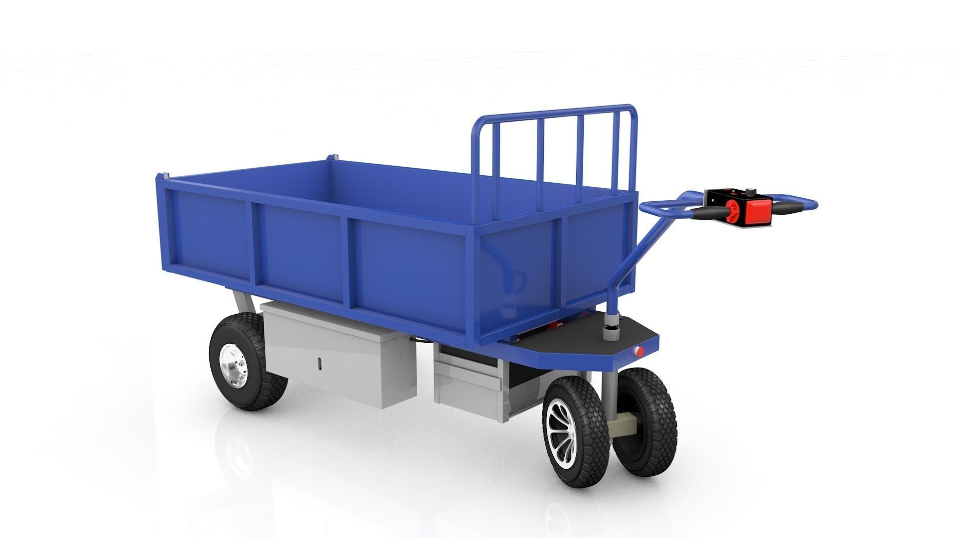 Transport Trolley General 3D model_5