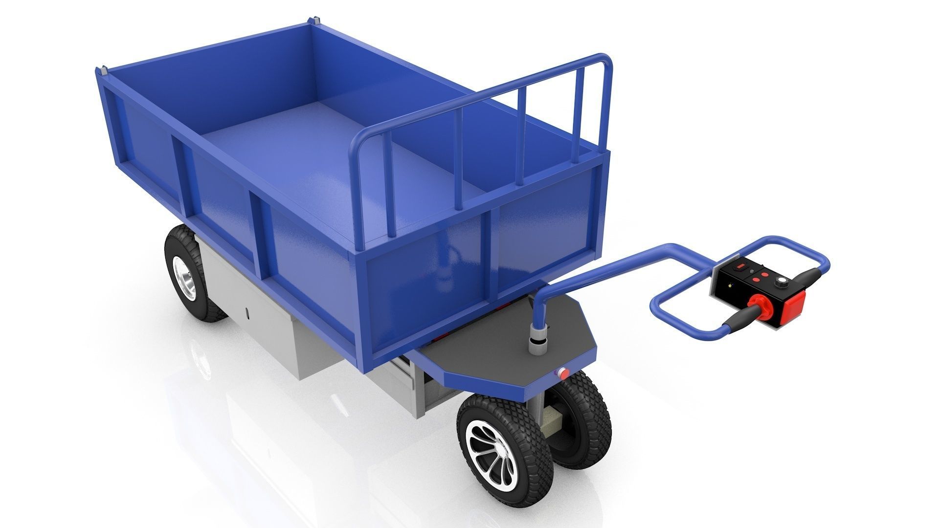 Transport Trolley General 3D model_38