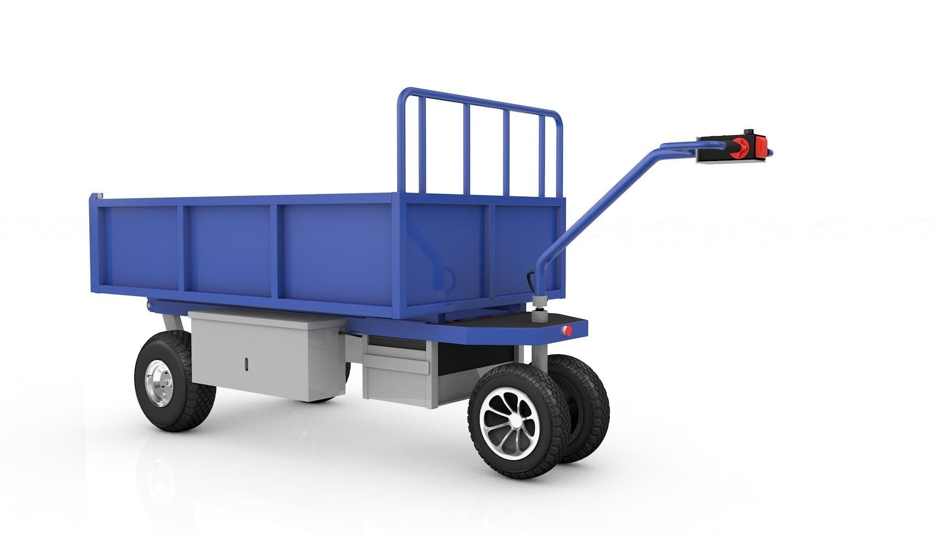 Transport Trolley General 3D model_32