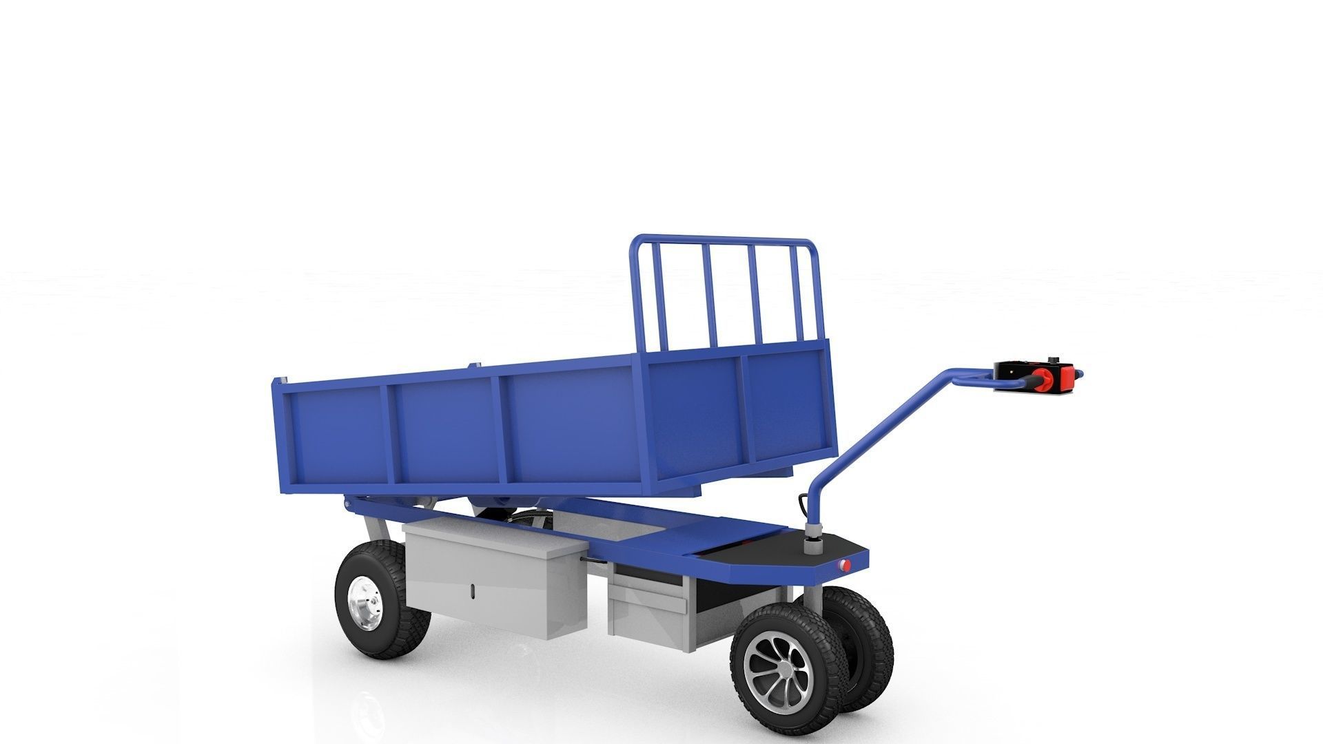 Transport Trolley General 3D model_8