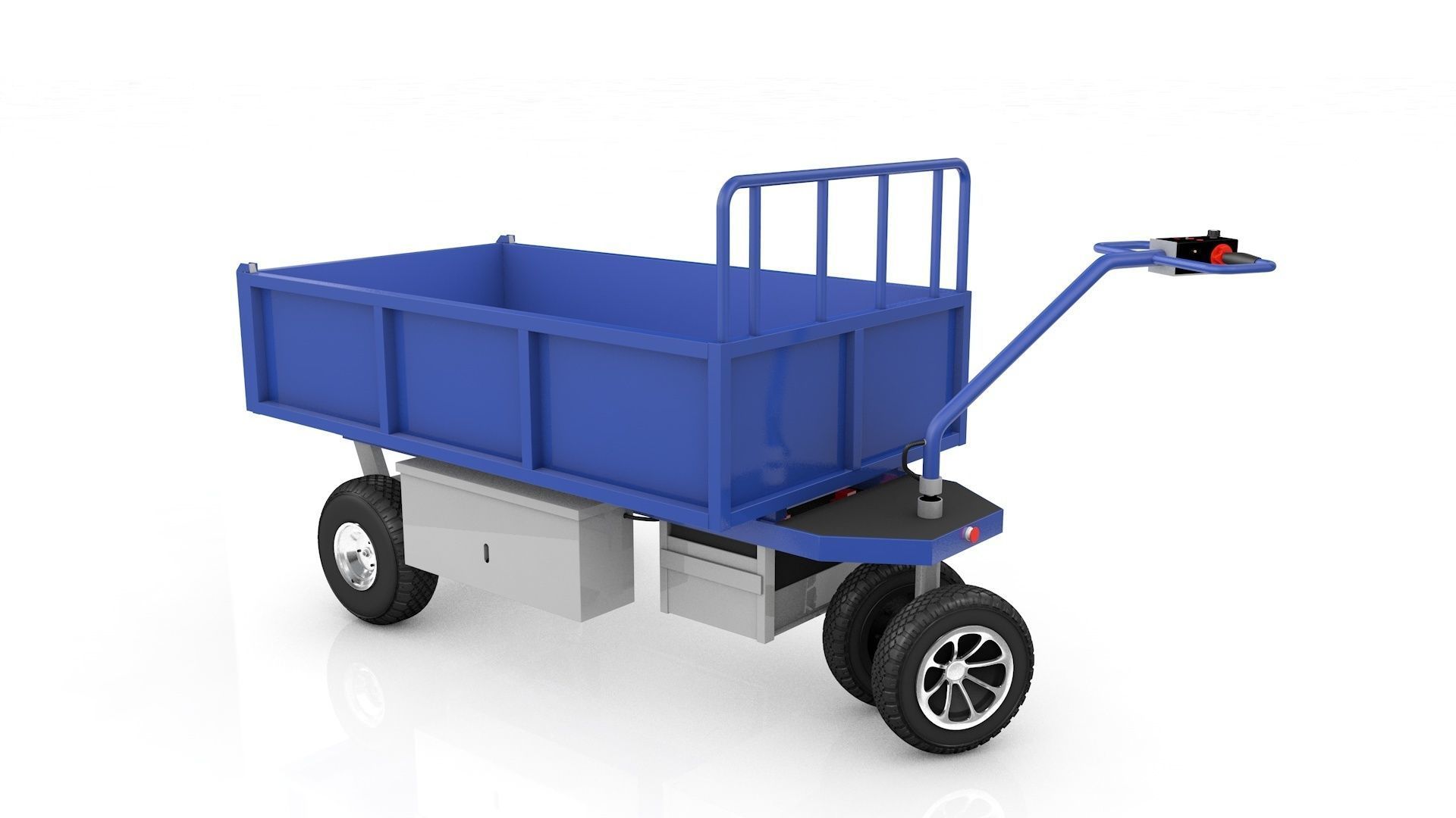 Transport Trolley General 3D model_6