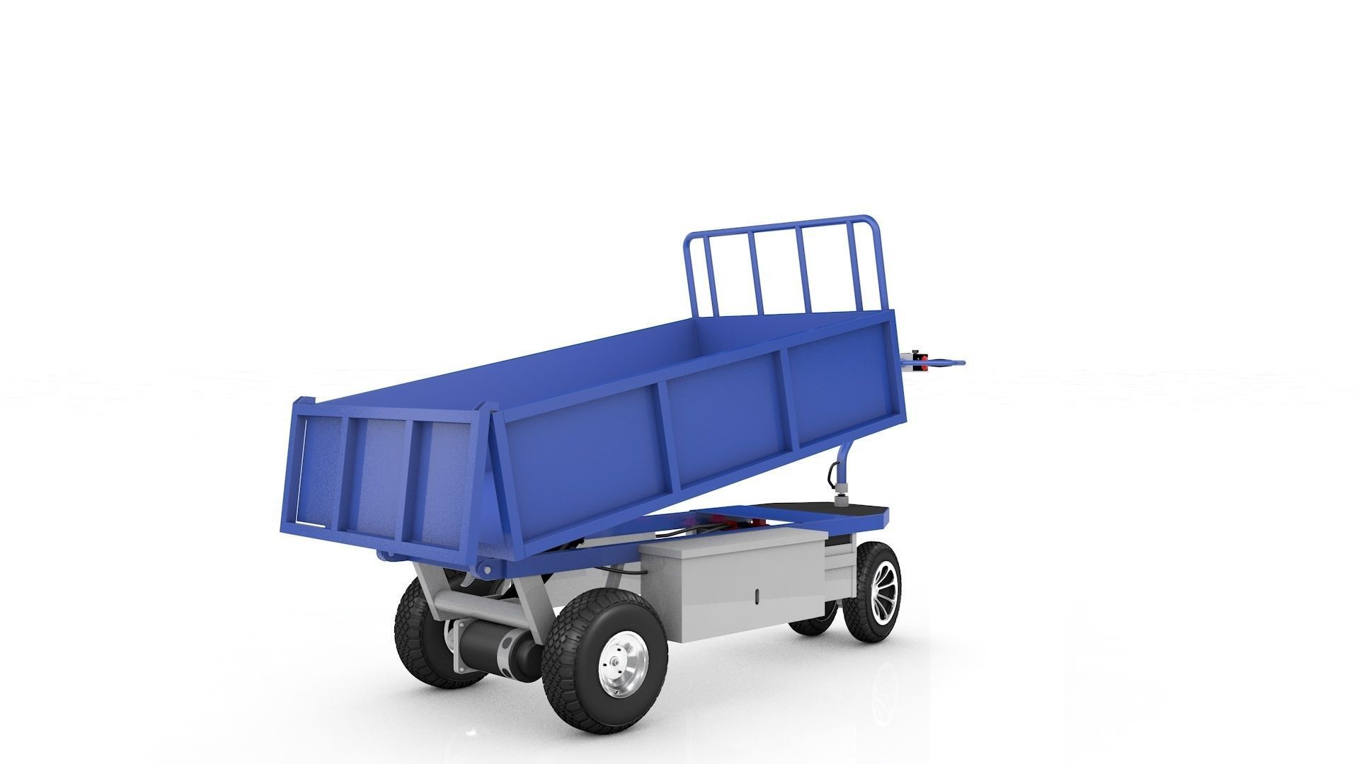 Transport Trolley General 3D model_25