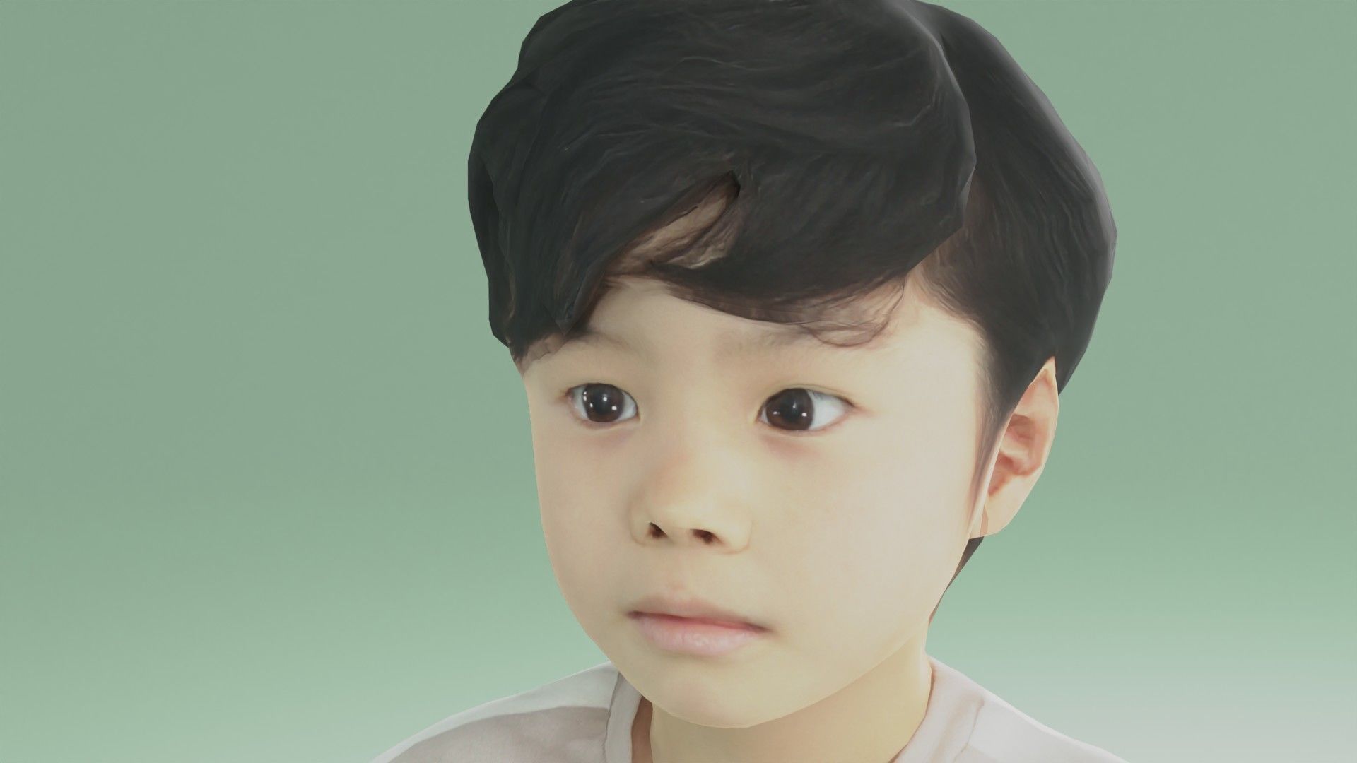 Animated 3D-Boy-japanese 228Rui Shoes Low-poly 3D model_3
