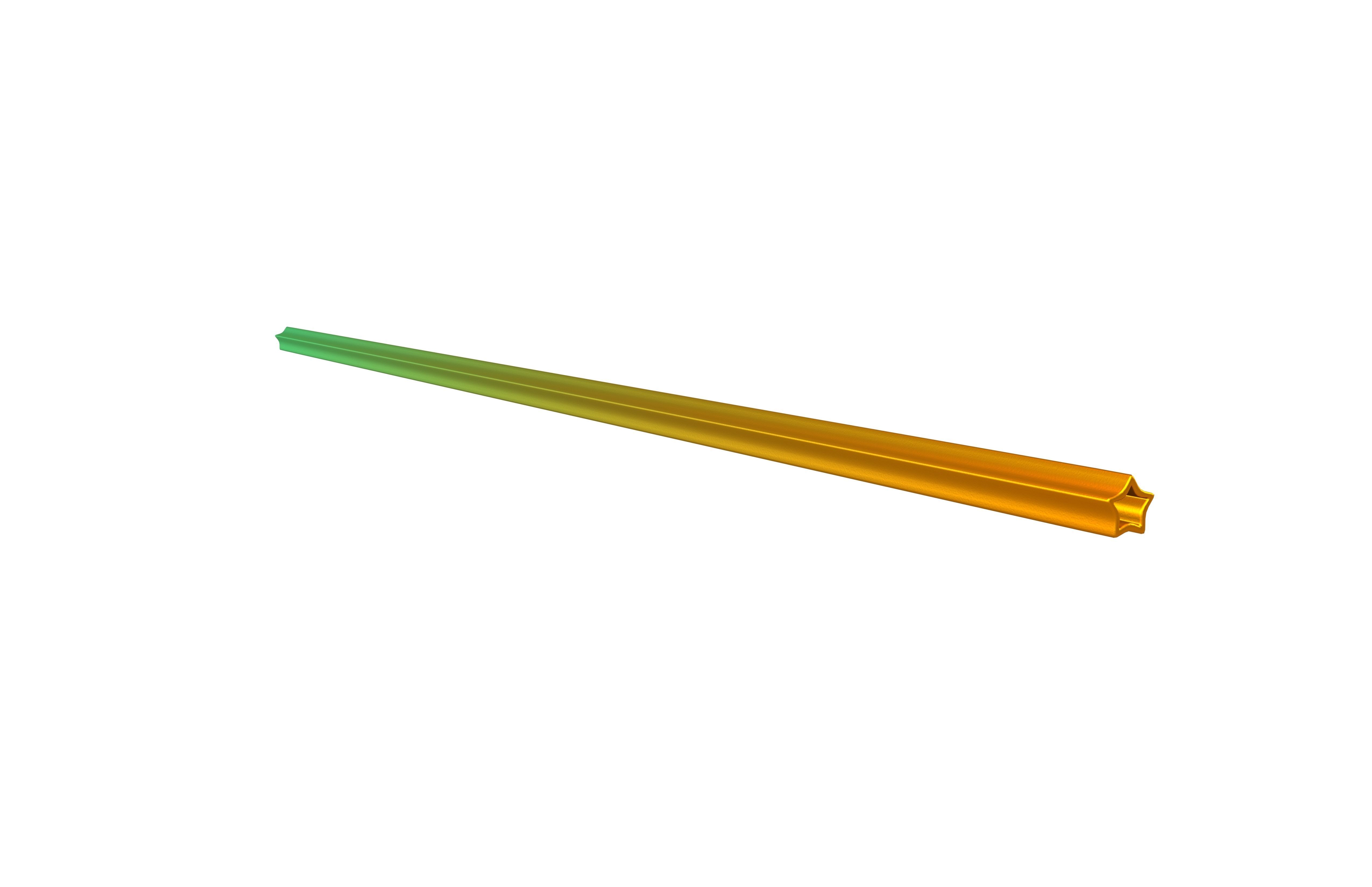 Star Straws v1 010 Low-poly 3D model_1