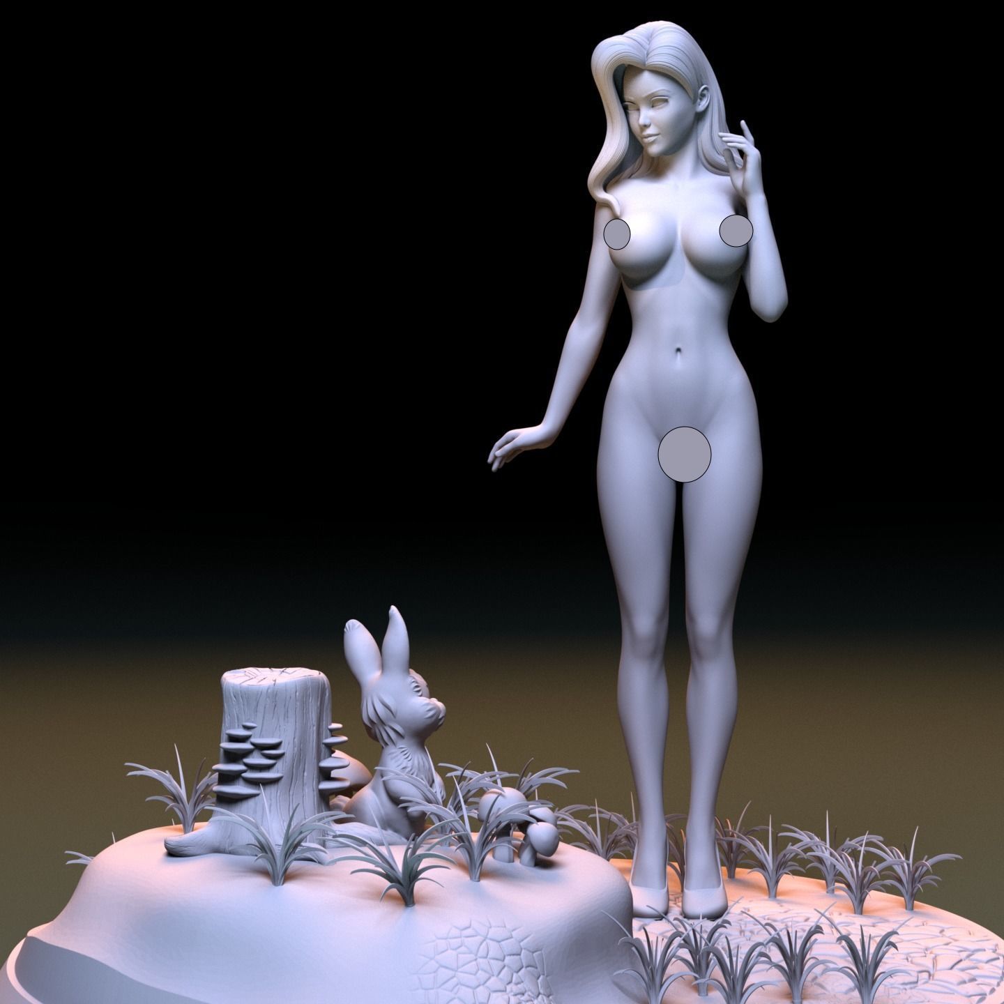 JESSICA RABBIT - INNOCENT GIRL VERSION 3D print model_2