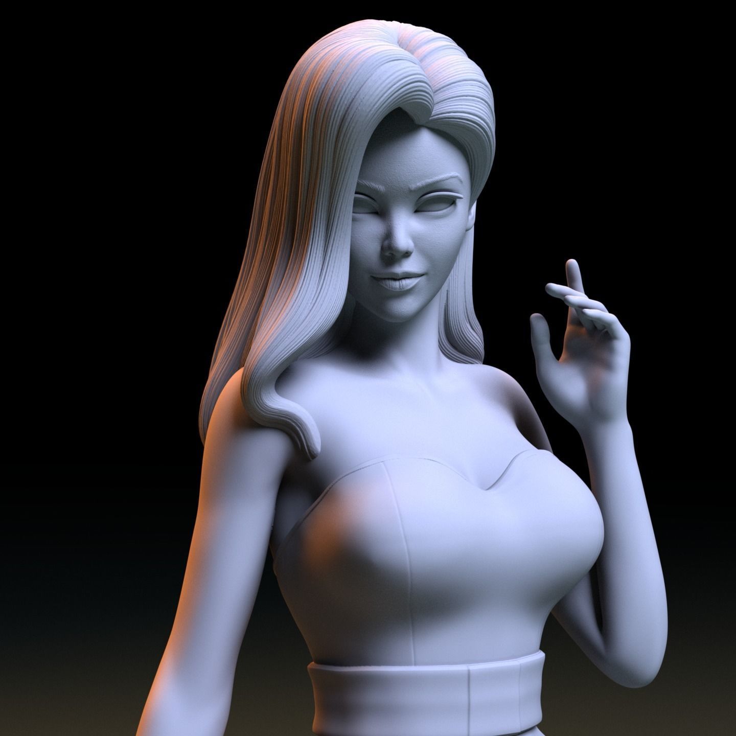 JESSICA RABBIT - INNOCENT GIRL VERSION 3D print model_7