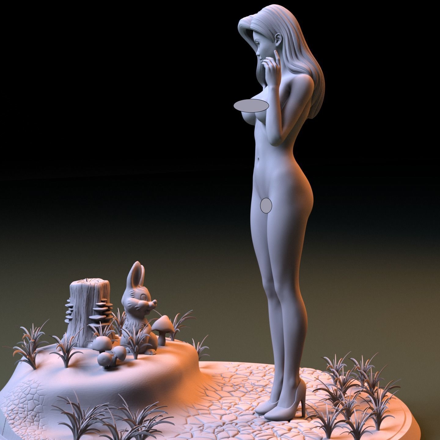 JESSICA RABBIT - INNOCENT GIRL VERSION 3D print model_3