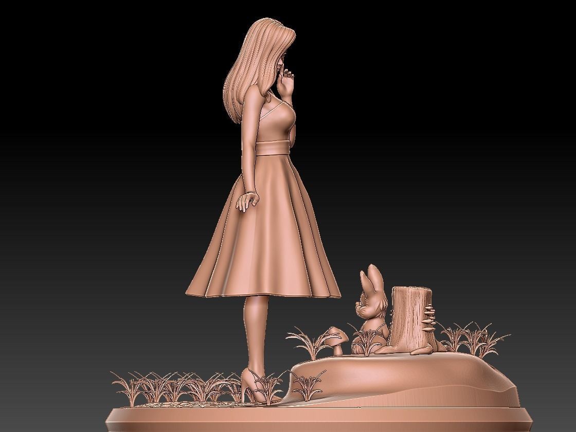 JESSICA RABBIT - INNOCENT GIRL VERSION 3D print model_9