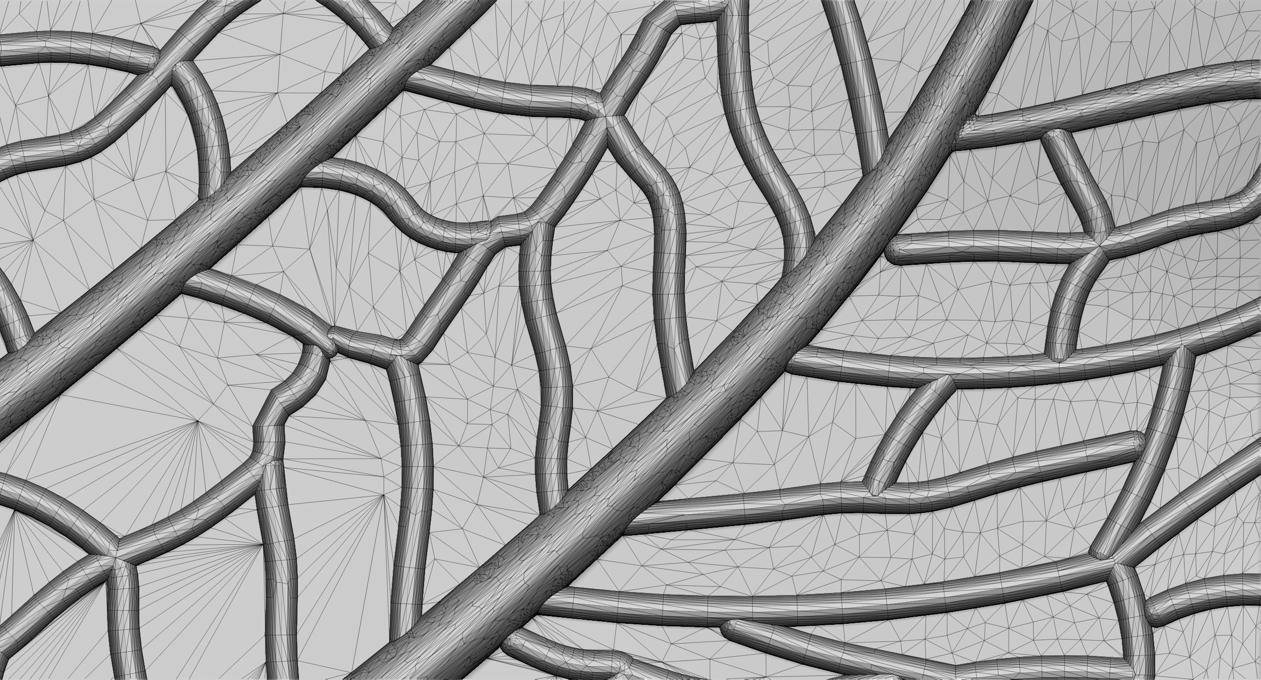 Bodhi leaf Relief 3D print model_6