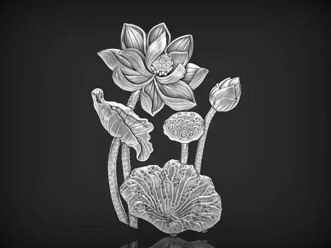 Lotus flower Pendant