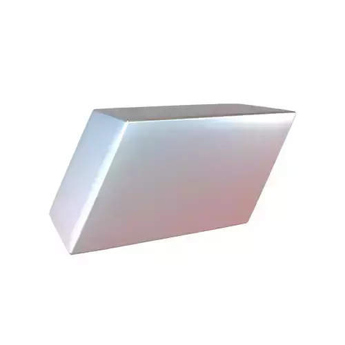 Parallelepiped V1 003 Low-poly 3D model