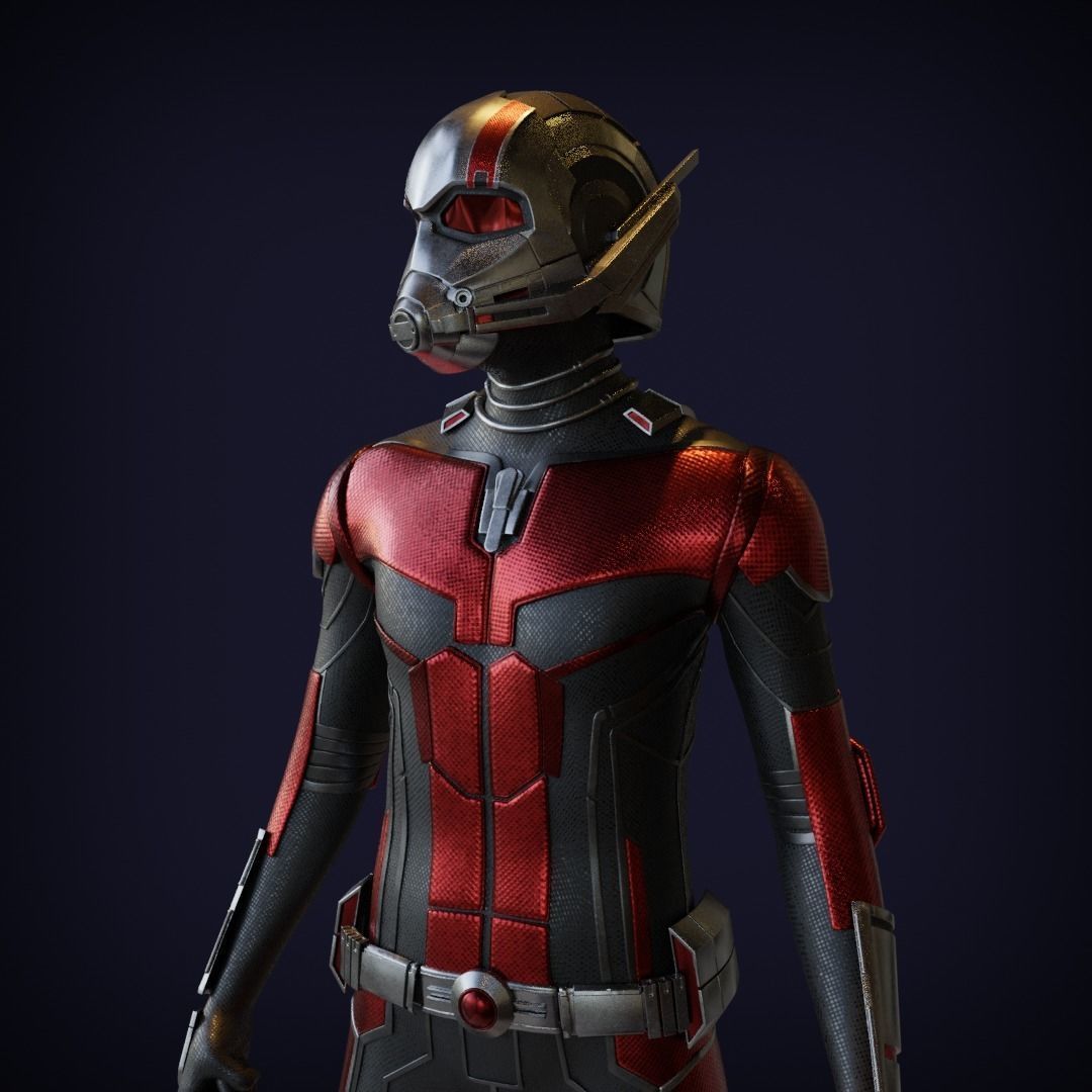 Ant-Man Avengers Endgame Suit 3D Model 3D model_5