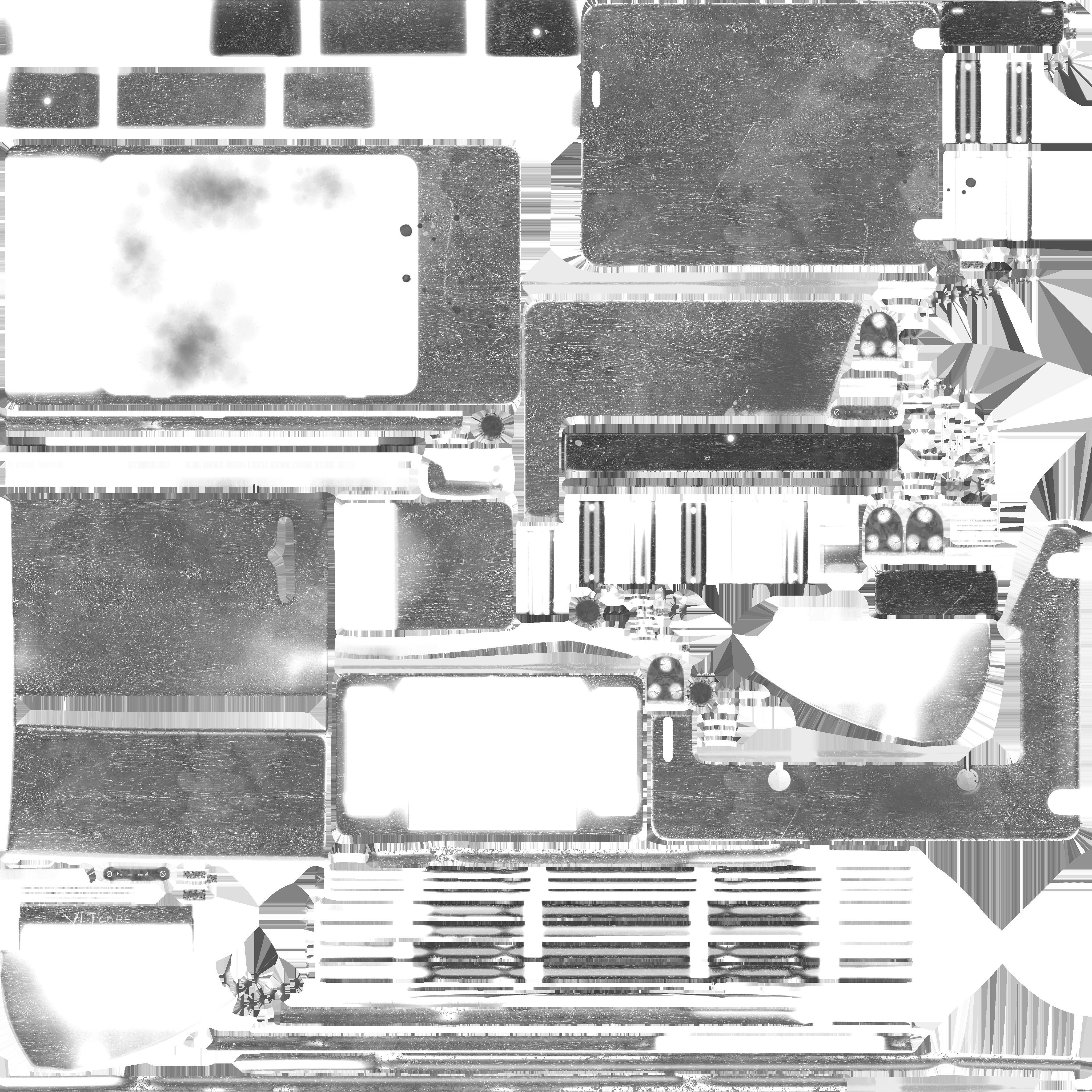 Rare Singer sewing machine 3D model_41