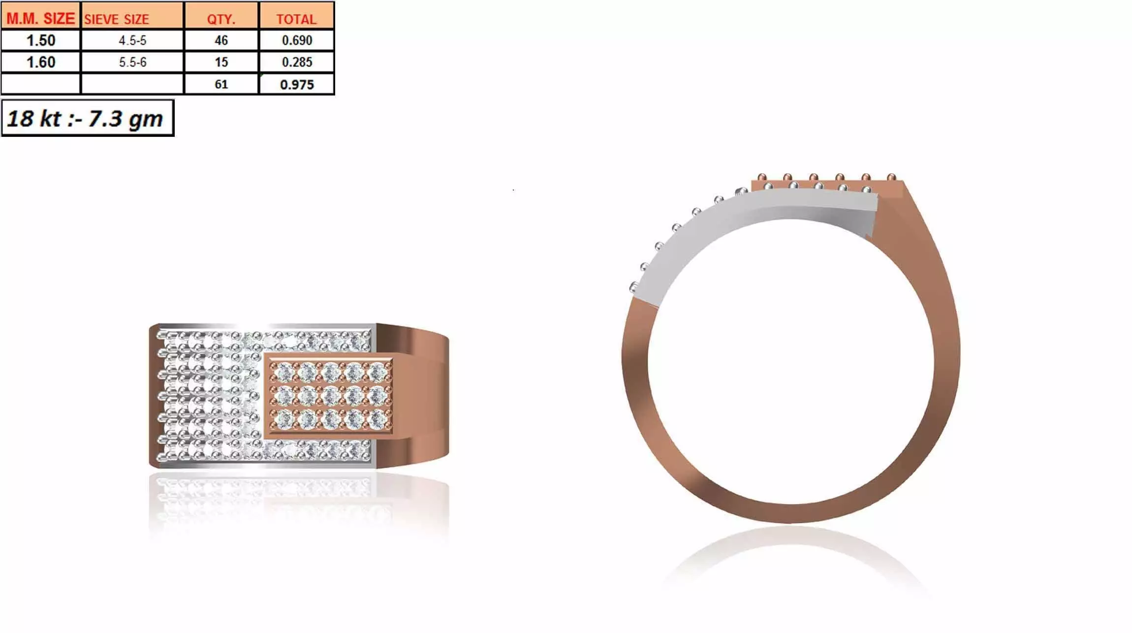 Men Ring STL OBJ FBX JCD Details 3D print model_0