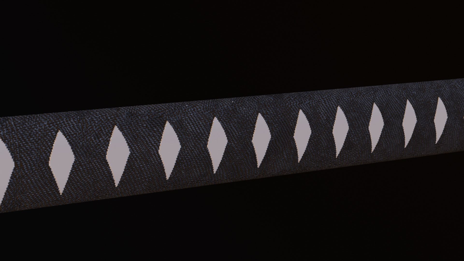 katana Low-poly 3D model_4