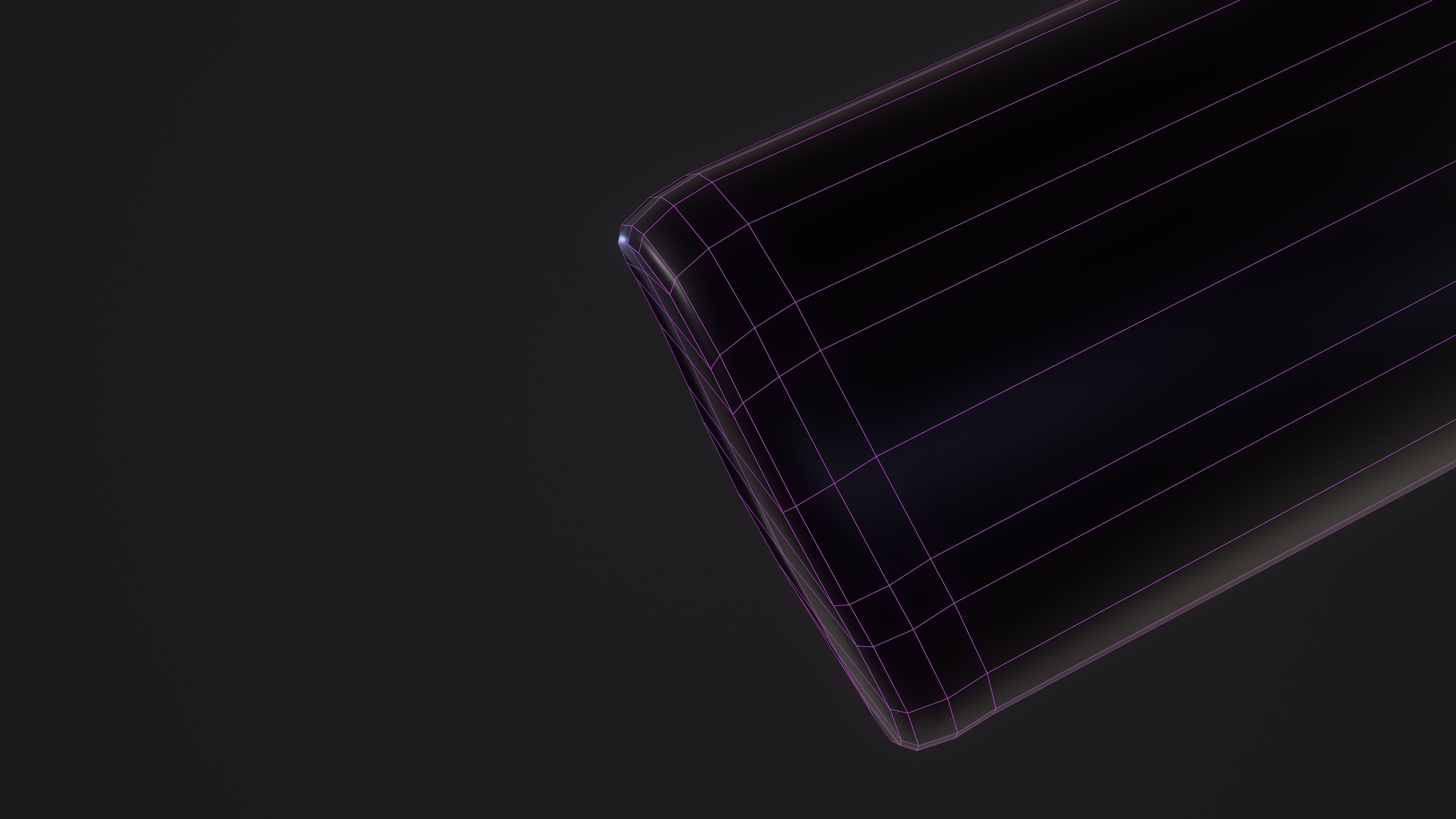 Tokugawa Tanto - A Japanese Dagger Low-poly 3D model_16