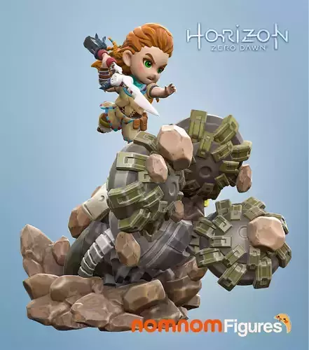 Chibi Aloy - Horizon Zero Dawn 3D print model