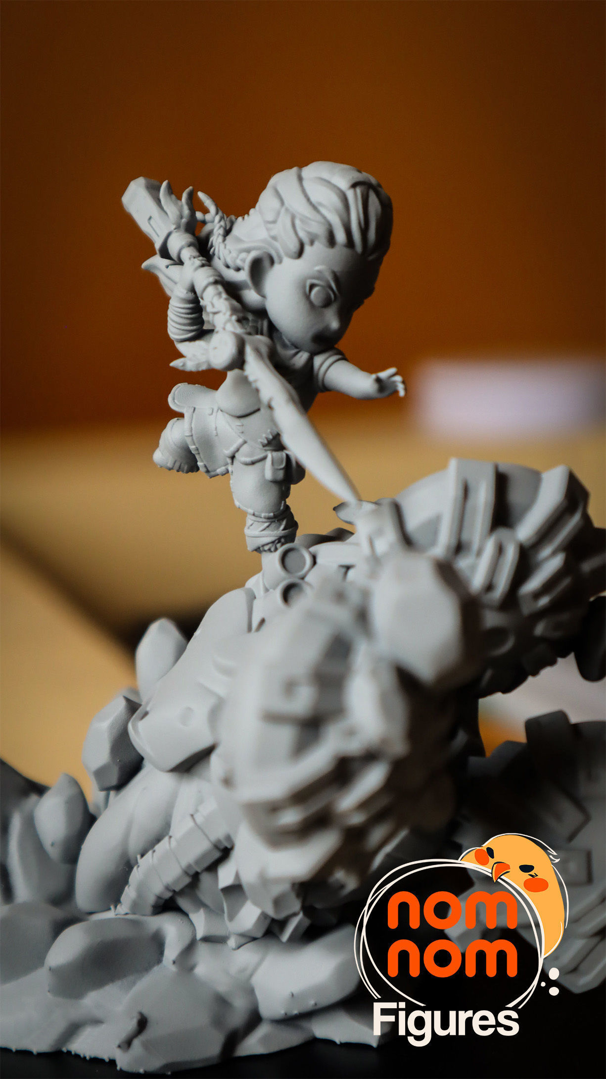 Chibi Aloy - Horizon Zero Dawn 3D print model_7