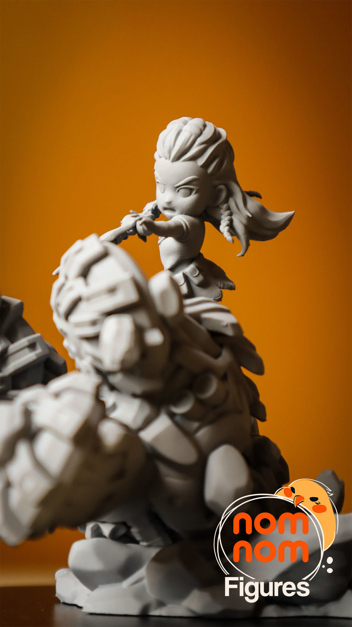 Chibi Aloy - Horizon Zero Dawn 3D print model_8