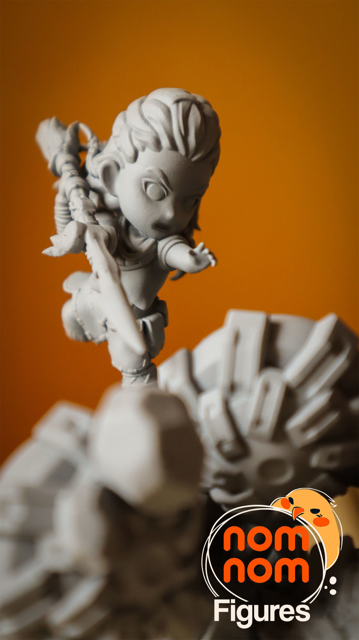 Chibi Aloy - Horizon Zero Dawn 3D print model_6