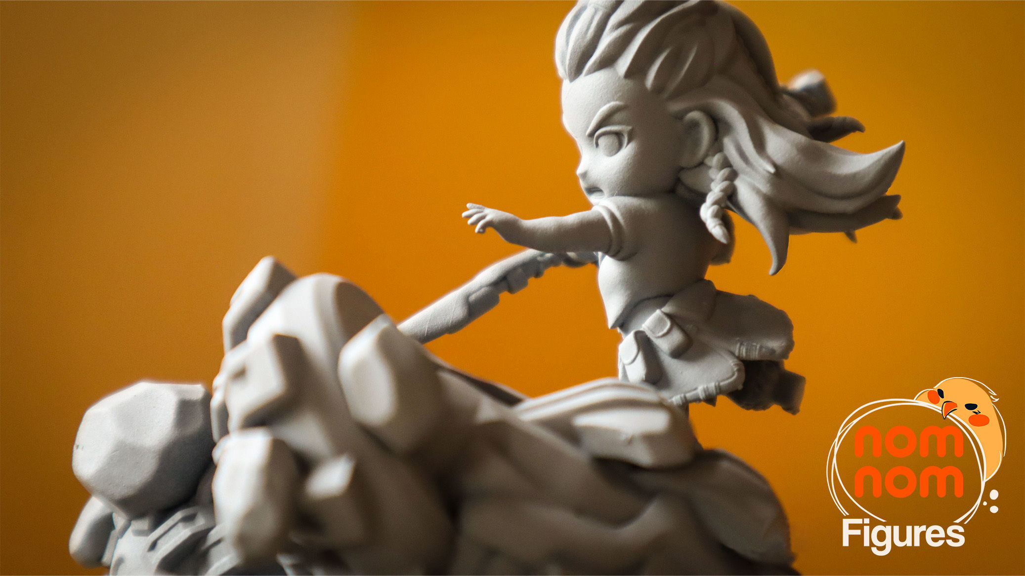 Chibi Aloy - Horizon Zero Dawn 3D print model_9