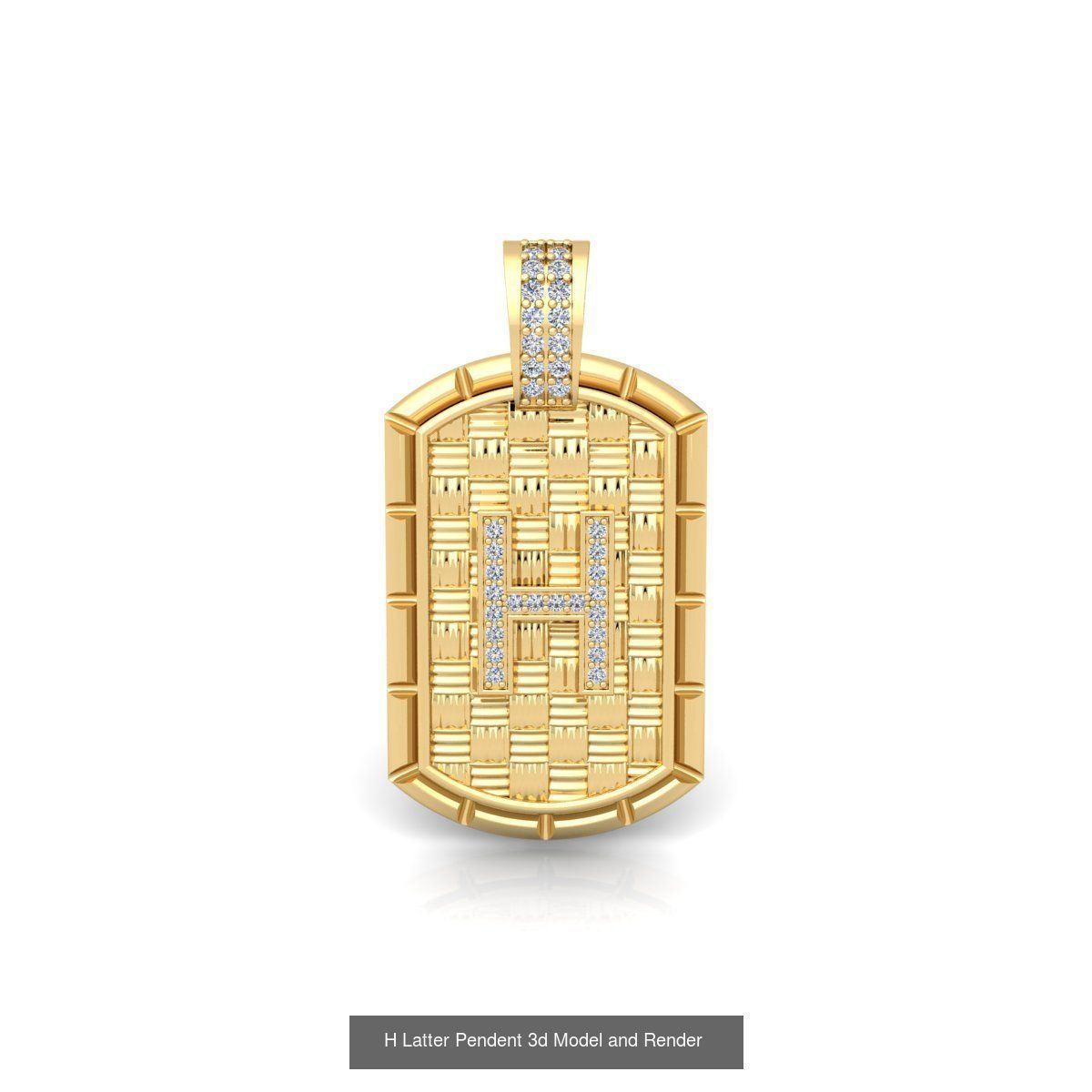 Latter Pendent Collection 3d Model and Render _8