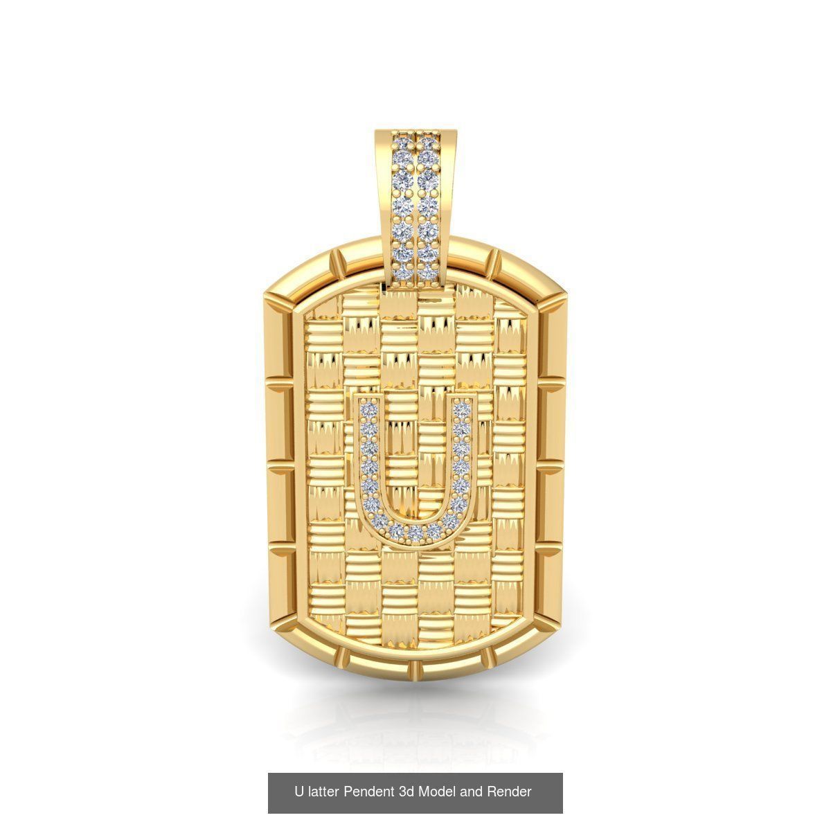 Latter Pendent Collection 3d Model and Render _5