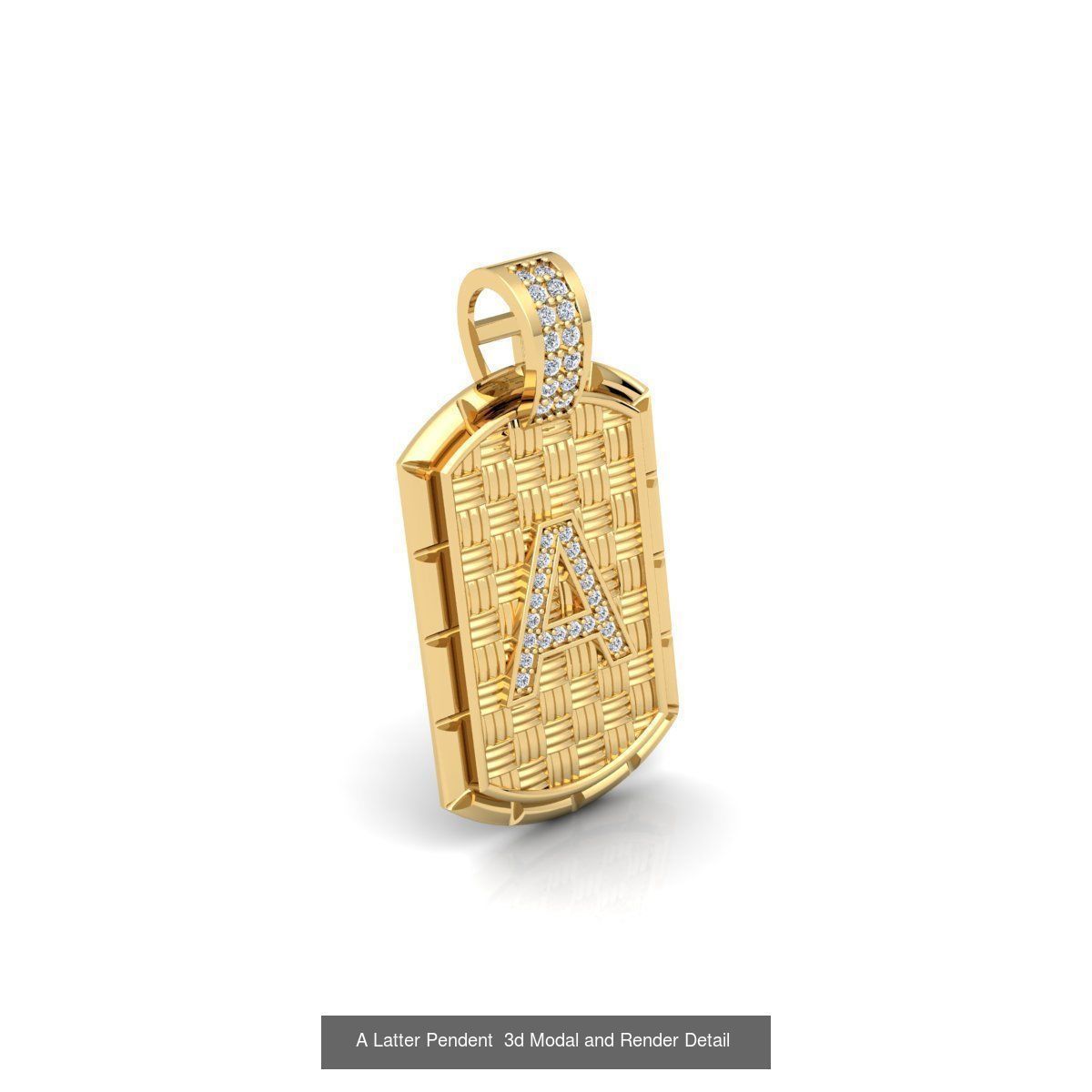 Latter Pendent Collection 3d Model and Render _28