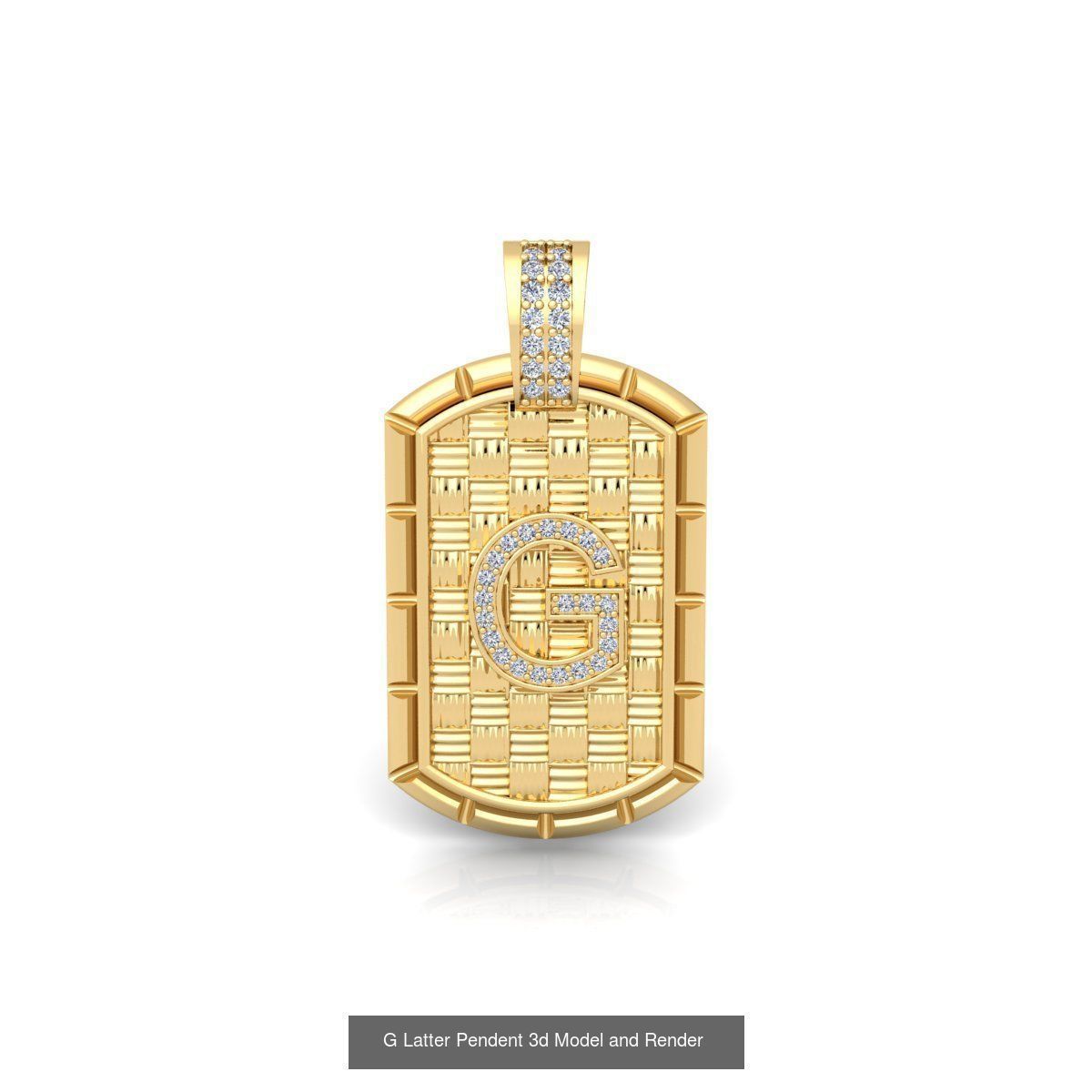 Latter Pendent Collection 3d Model and Render _9