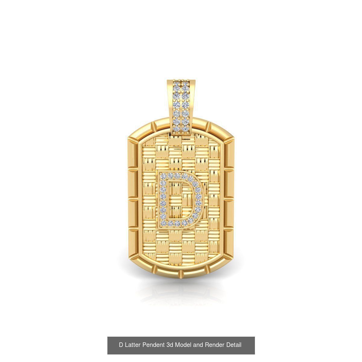 Latter Pendent Collection 3d Model and Render _11