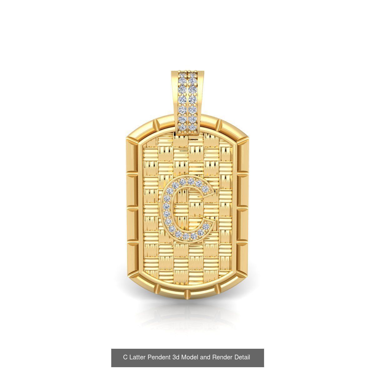 Latter Pendent Collection 3d Model and Render _26