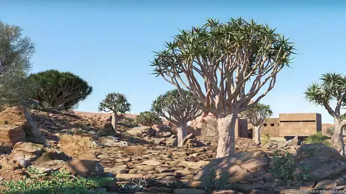 Maxtree Plant Models Vol 73 - Mesh