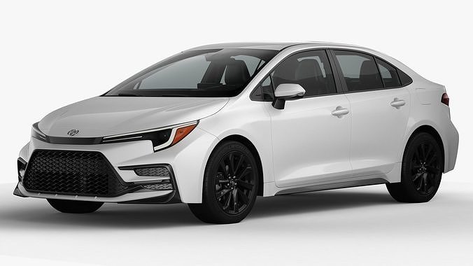 Toyota Corolla 2023 3D model