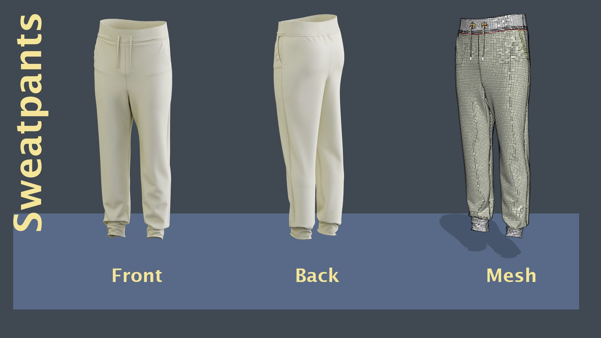 Men Outfit with marvelous Designer PLUS Video tutorial 3D model_5