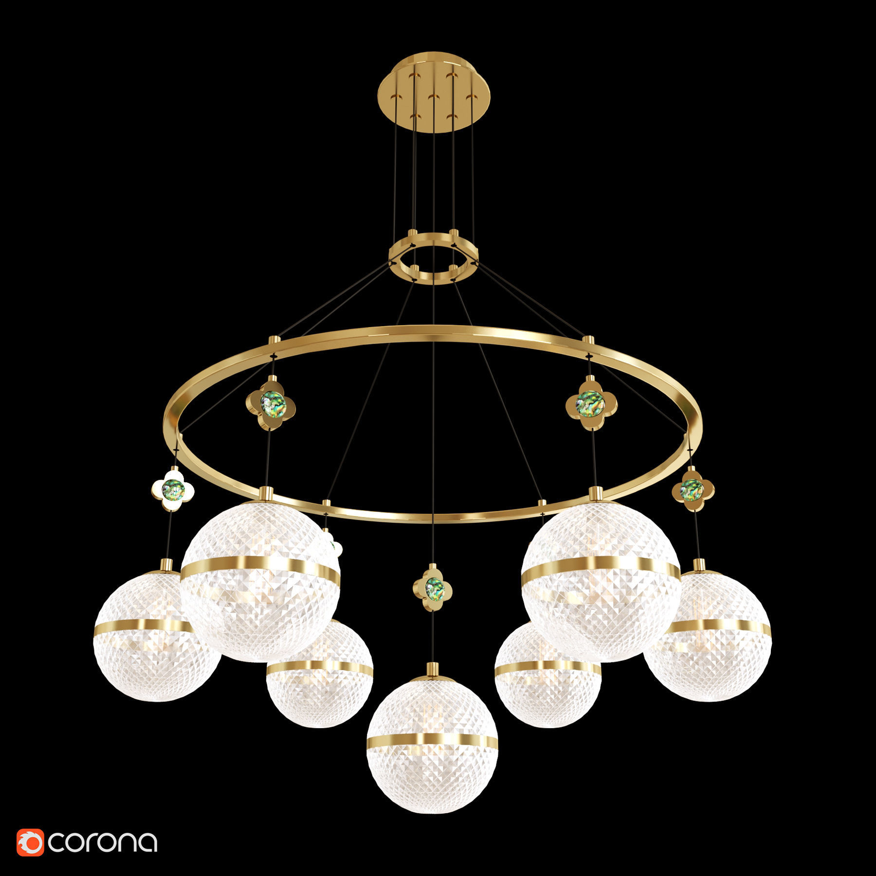 LUARA CH Low-poly 3D model_2