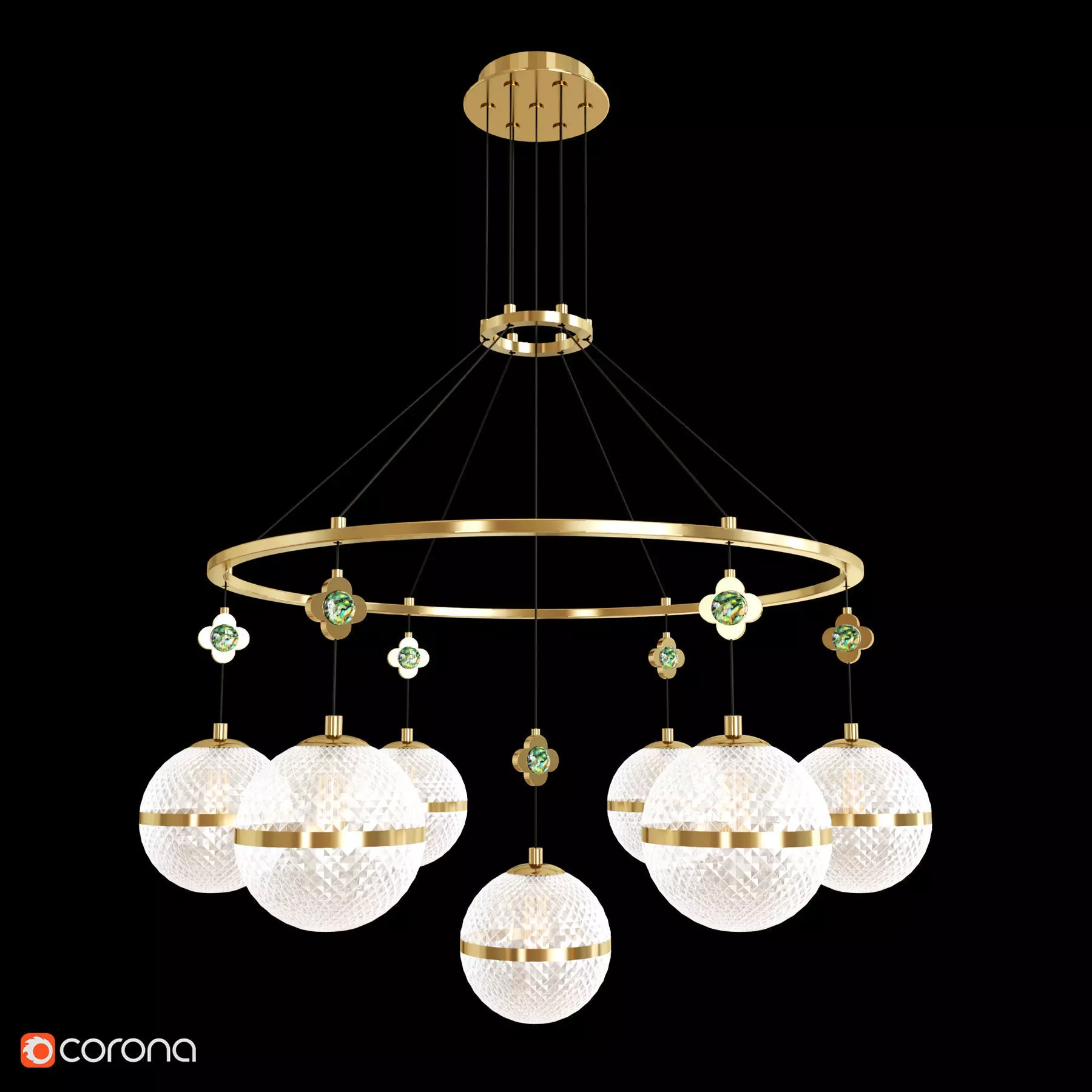 LUARA CH Low-poly 3D model_0