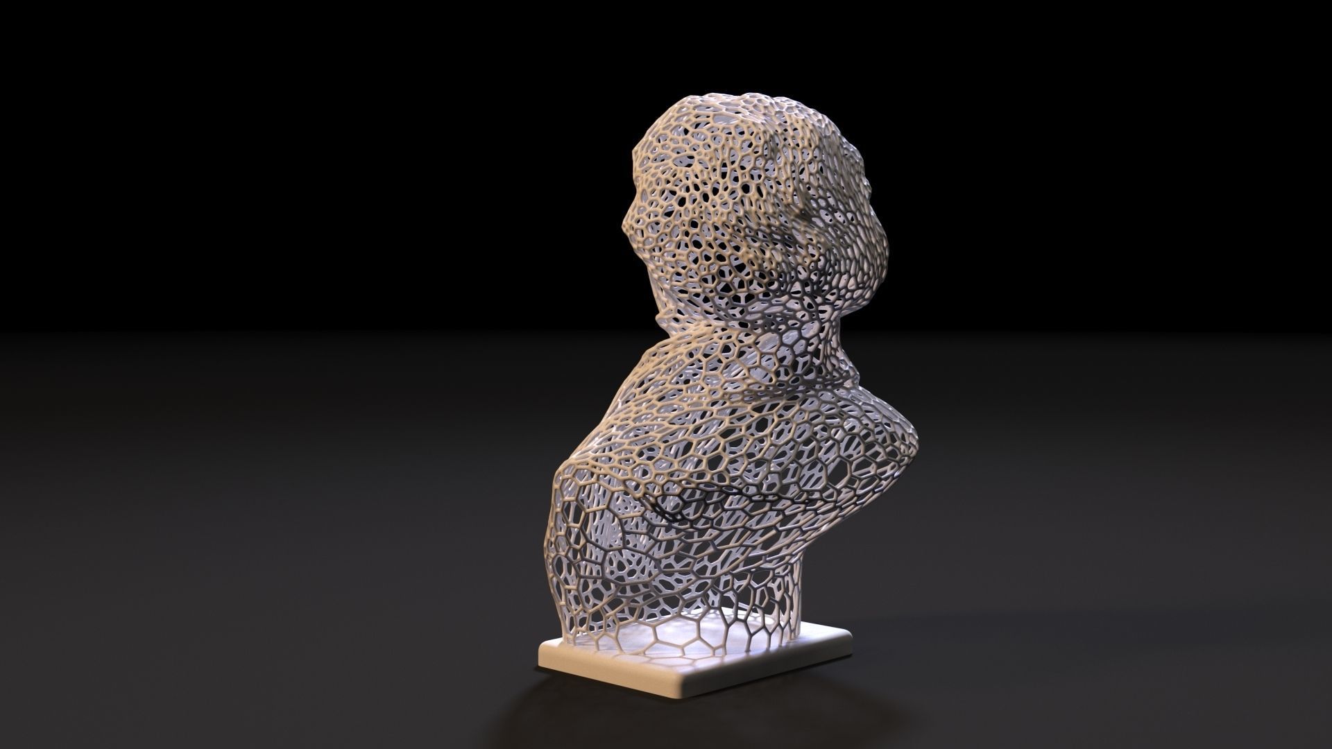 Beethoven Bust 3D print model_2