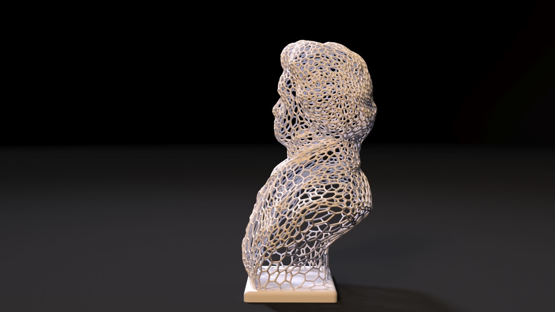 Beethoven Bust 3D print model_1