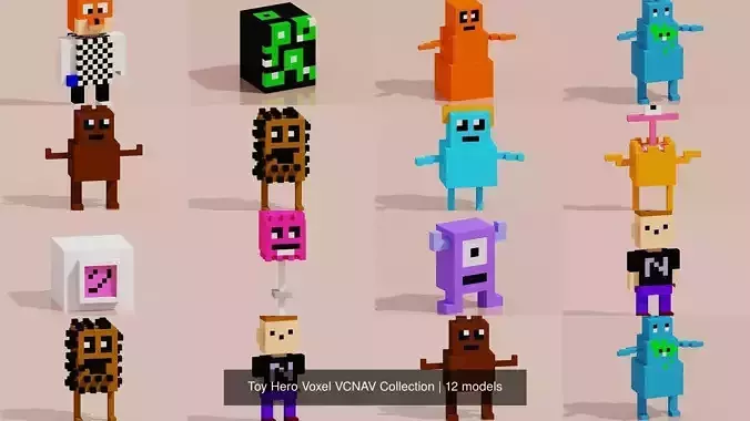Toy Hero Voxel VCNAV Collection 